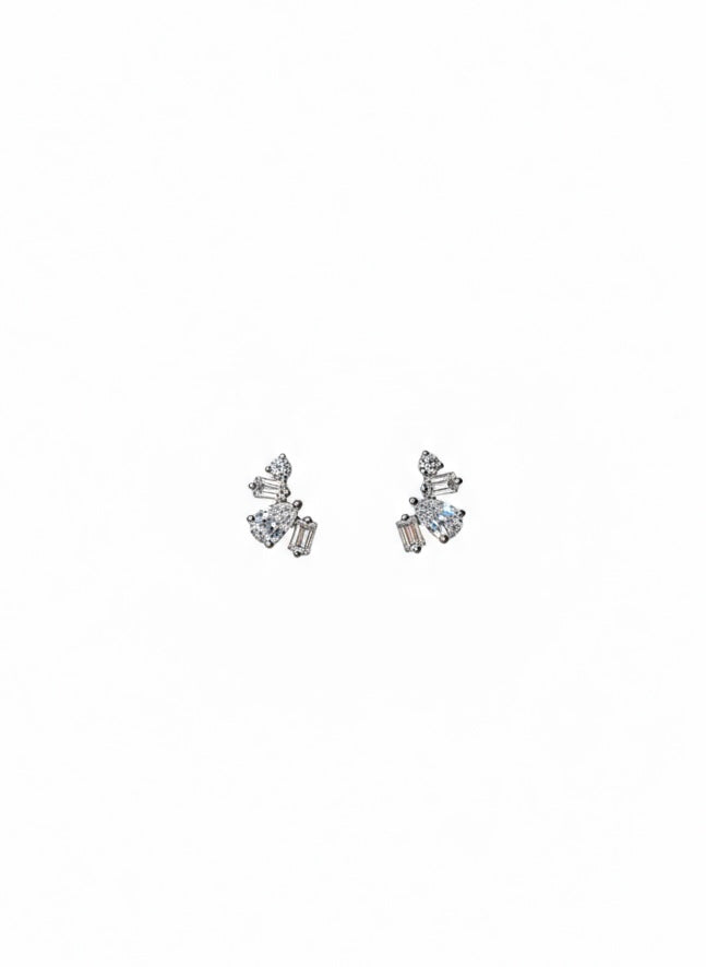 Diamond Studs in 14K White Gold