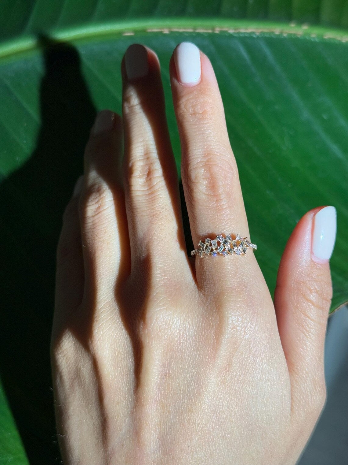 Diamond Ring in 18k Yellow Gold